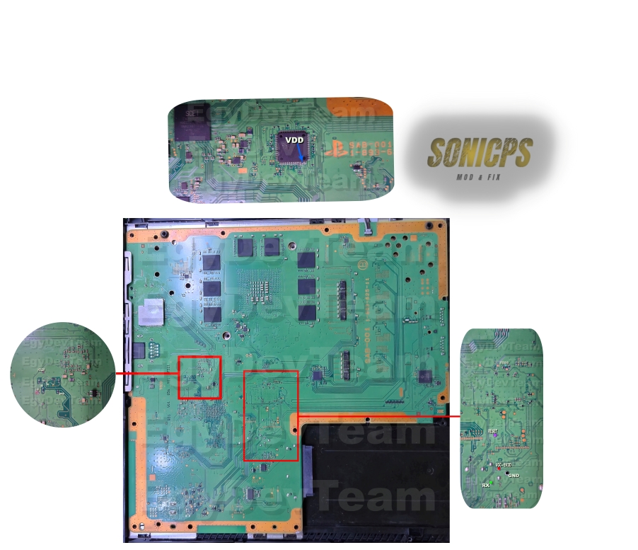 PS4 FAT SAA/SAB diagram