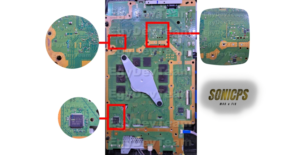 PS4 Slim SAF / SAE diagram